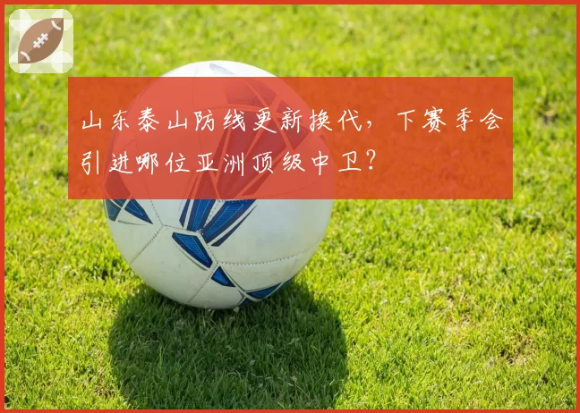 山东泰山防线更新换代，下赛季会引进哪位亚洲顶级中卫？